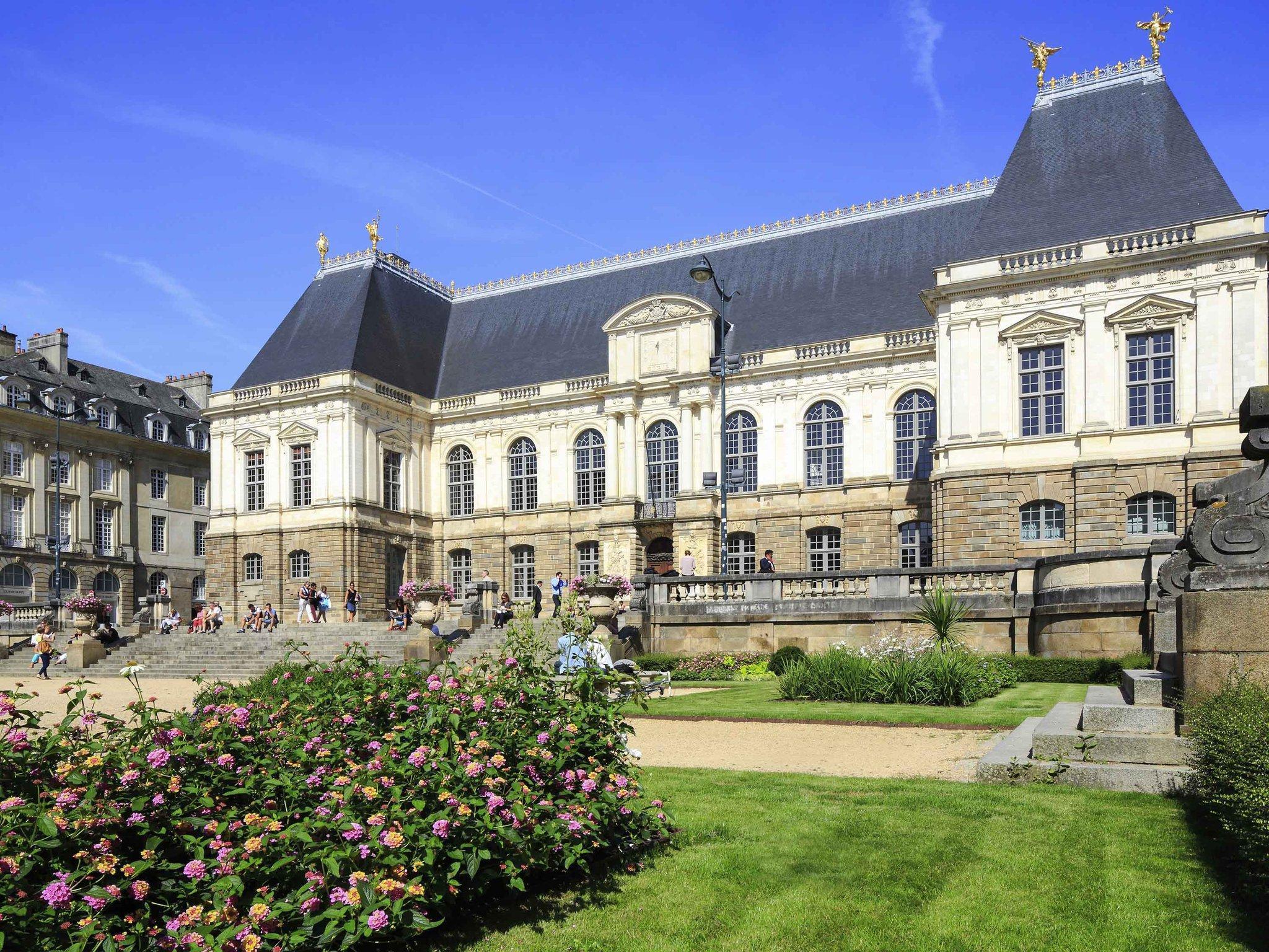 Hotel ibis Rennes Centre Gare Sud Exterior foto